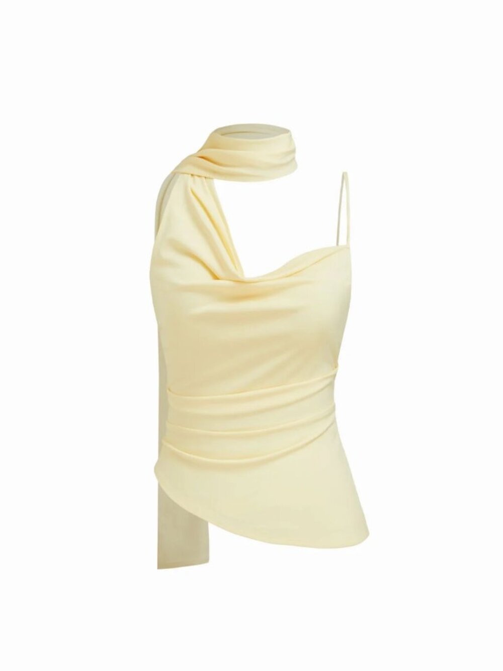 Cami Top With Scarf Y2K Size Large